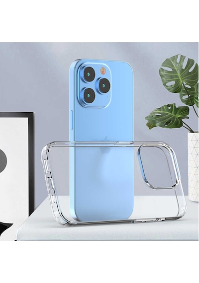 Apple Uyumlu iPhone 14 Pro Tchs Coss Kılıf-renksiz Renksiz