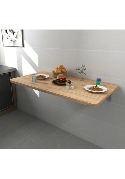 Kydoniahome Monte Kırma Katlanır Masa Çam Ahşap Desenli Kydoniahome Monte Kırma Katlanır Masa Çam Ahşap Desenli