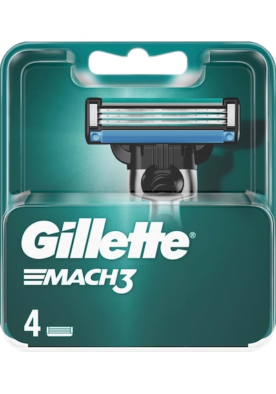 Gillette Mach 3 Yedek Başlık 4'lü
