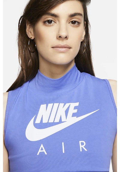 Nike Women's Mock Tank Boğazlı Yaka Mor Atlet Mor