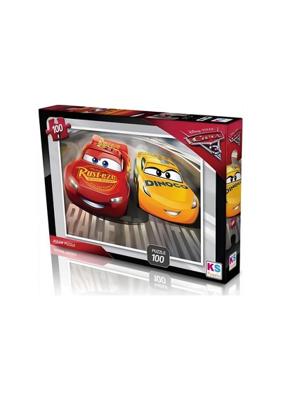 Ks Games Cars Puzzle 100 Parça Cr.714-1