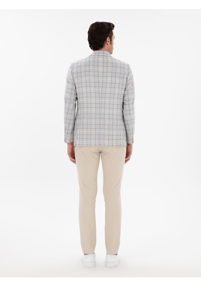 Cacharel Bej Slim Fit Pamuk Karışımlı Jean Pantolon