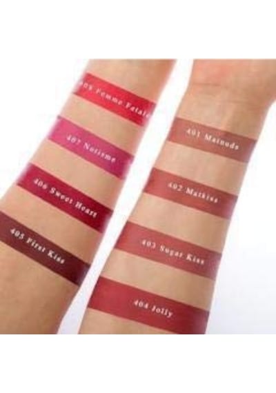 Cosmetics Mattemoist Lipgloss 411 Vanilla Milk Yarı Mat Saten Bitişli Likit Ruj - Nude Diğer