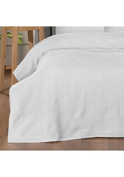 Maxstyle Tek Kişilik %100 Pamuk Pike Vanilya 160x220 Cm Renkli