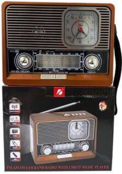 Northcity Vintage Bluetooth Radyo - Taşınabilir Nostaljik Hoparlör