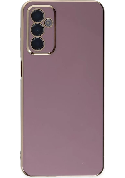 Newface Samsung Galaxy Uyumlu M23 Kılıf Volet Silikon - Mor Belirtilmemiş