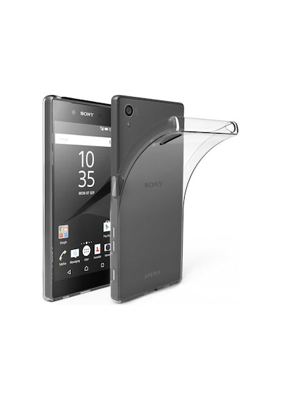 Zore Sony Xperia Z5 Premium Kılıf Msra Süper Silikon Kapak - Renksiz Renksiz