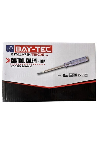 Bay-tec Kontrol Kalemi Düz Uçlu-2adet