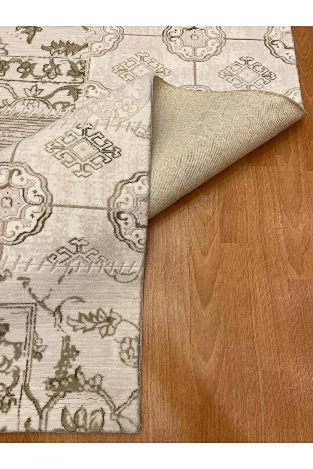 Mevlana Bazaar Patchwork 200 X 300 Bambu Yün Halı 1bej