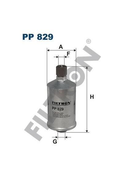 Filtron Pp829 Yakıt Filtresi Alfa 33 88 94 145 94 96 155 93 97 164 2.0 87 98 Croma 85 92 Prisma 85 92 Thema 88 92 60801638
