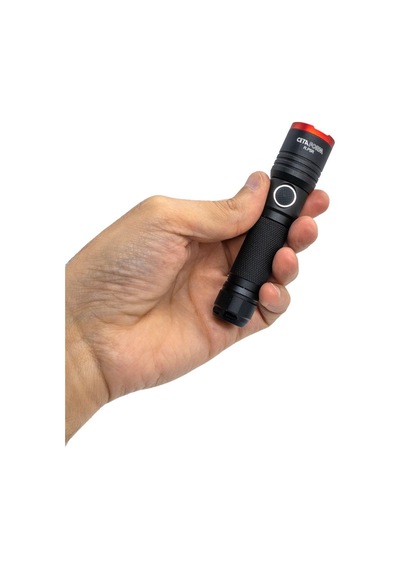 Ceta Form R.p5r Usb Şarjlı El Feneri Focus Özellikli 450 Lümen Siyah