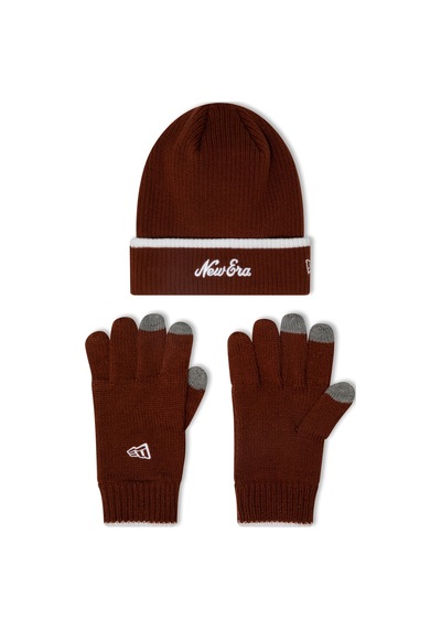 New Era Bordo E-touch Eldiven Ve Bere Takımı 13745810