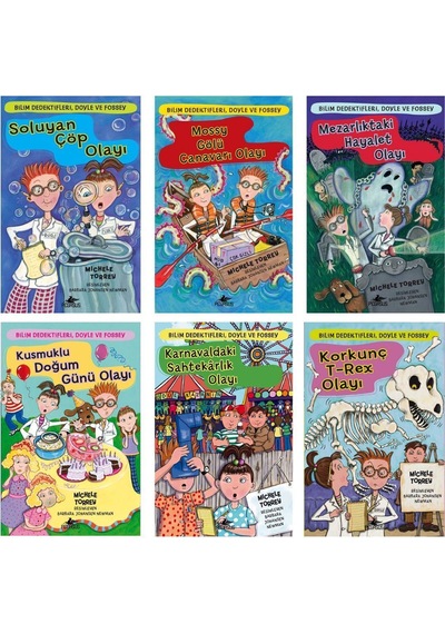 Bilim Dedektifleri Doyle ve Fossey Serisi Takım Set (6 Kitap)