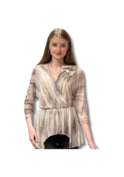 Favori Tekstil Dijital Baskı Şifon Boncuk İşlemeli Bluz 001 Favori Tekstil Dijital Baskı Şifon Boncuk İşlemeli Bluz 001