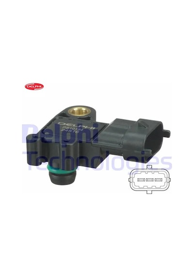 Manıfold Basınc Sensoru Map Land Rover Freelander L359 Defender L316 Range Rover L538 . Ford Trans I Delphı Lr075167