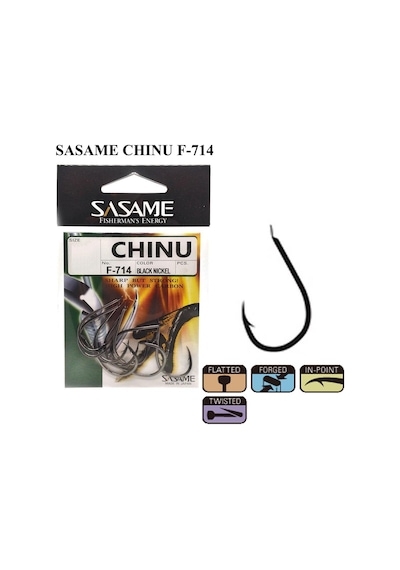 Sasame Chinu F-714 Black Nickel İğne İğne No : 5