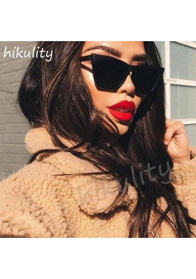 Cestello Cat Eye Vintage Kadın Güneş Gözlüğü Siyah Excat2