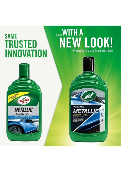 Turtle Wax Meta'lik Ptfe Katkılı Teflon Sıvı Cila 500 Ml, Sünger, Bez