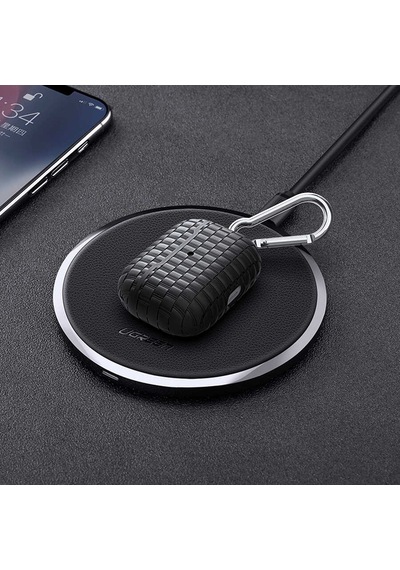 Apple AirPods Uyumlu Pro Zore Airbag 18 Kılıf Siyah