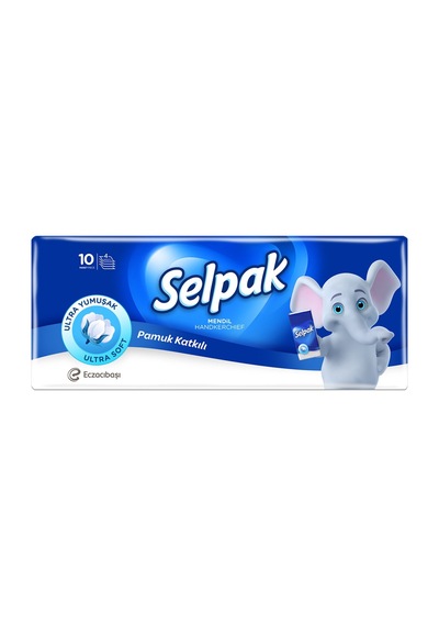 Selpak Klasik Mendil 10'lu - 8 Adet Tarı
