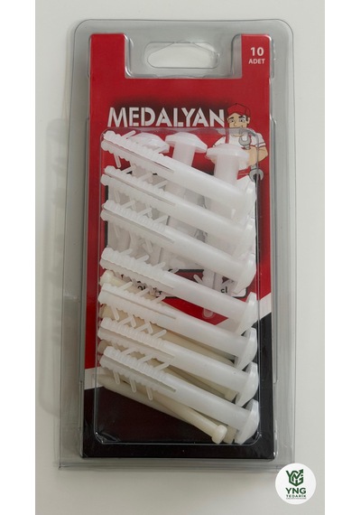Medalyan Korniş Montaj Dübeli Ve Çivisi