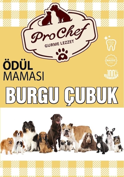 100 Adet Beyaz Burgu Çubuk 500 Gr Köpek Kemiği & Ödül Maması Doğal Sığır Derisi