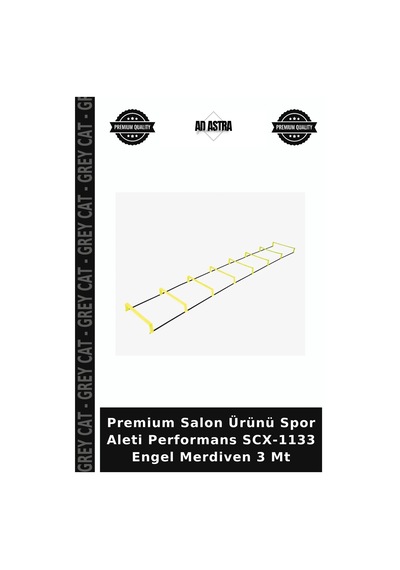 Premium Salon Ürünü Spor Aleti Performans Scx-1133 Engel Merdiven 3 Mt Diğer