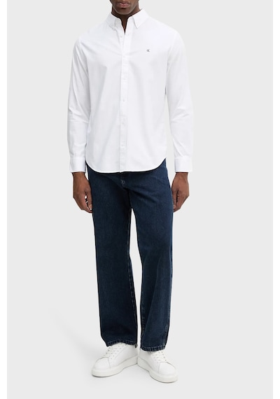 Calvin Klein Erkek Gömlek Lv140em125 Yaa Beyaz Beyaz