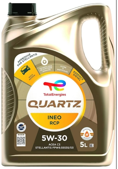 Total Quartz Ineo RCP 5W-30 Motor Yağı