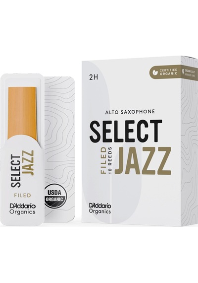 D\'addario Woodwinds Organic Select Jazz Alto Saksafon Kamışı No:2 Hard