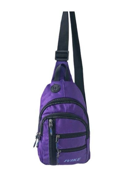 Anılbags Anıl Bags Keten Kumaş Mor Ve Usb Çıkışlı, Askılı Çapraz Göğüs Mor