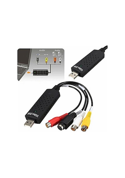 Utv007 Chip Android Otg Windows 10 Uyumlu Usb Video Capture Kartı