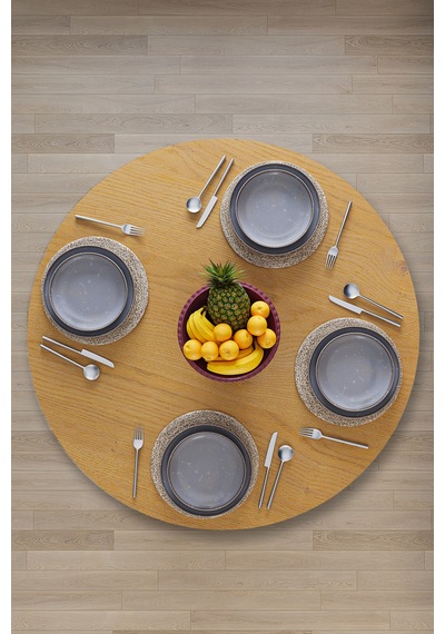 Modern Dolaplı 4 Kişilik Mutfak Yemek Masası %100 Mdf Mutfak Yemek Odası Masası Ym04 Karına