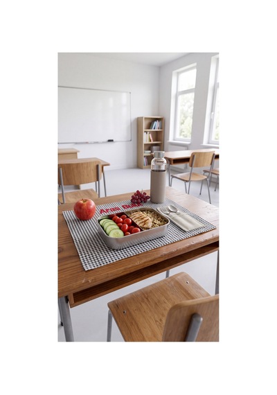 Kişiye Özel İsim Nakışlı Beslenme Örtüsü 45x35 Cm Leke Tutmaz Kumaş - 907534929