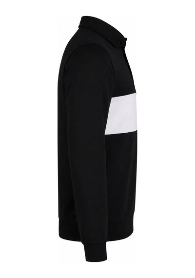 Trender Parçalı Siyah - Beyaz Erkek Sweatshirt 2010