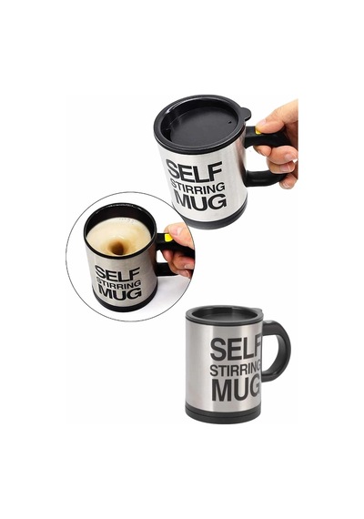 Karıştırıcı Özellikli Mikser Kupa Bardak Kompakt Taşınabilir Mug Diğer