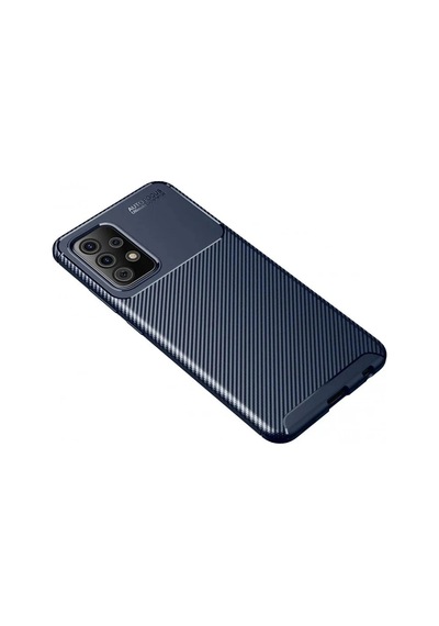 Durukar Samsung Galaxy A52 Kılıf Auto Focus Karbon Kapak - Lacivert