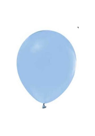 Balon Düz 10 İnc Makaron Mavi Pk:100 Çok Renkli