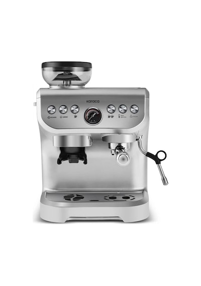 Karaca Coffee Art 2 L Barista Öğütücü + Süt Köpürtücü+ 15 Bar Basınçlı Espresso Kahve Makinesi