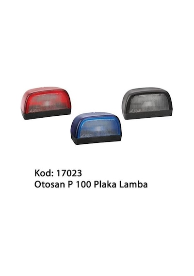 Asfar P100 Plaka Plaka Lambası