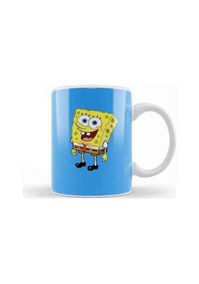 Sünger Bob Sponge Bob 04 Kupa Bardak Porselen Karışık
