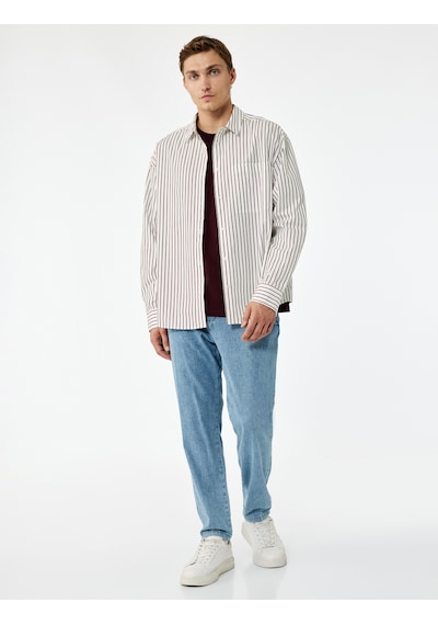 Koton Pamuklu Cep Detaylı Beli Bağcıklı Bol Kalıp Jean Pantolon Açık İndigo 6wam40116nd Açık İndigo Koton Pamuklu Cep Detaylı Beli Bağcıklı Bol Kalıp Jean Pantolon Açık İndigo 6wam40116nd Açık İndigo