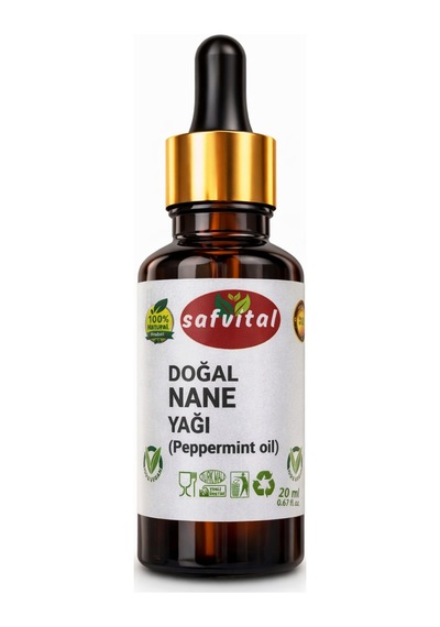 Safvital Nane Yağı 20 Ml Aromaterapi Ve Cilt Bakımı İçin 20 Ml Ferahlatıcı Koku Bitkisel İçerikli