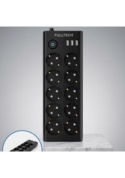 Akım Korumalı 10'lu Çoklu Priz Usb-a Ve Type-c Şarj Çıkışlı Diğer