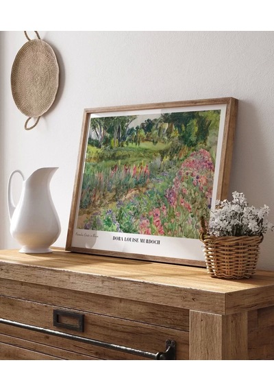 Çerçevesiz Poster Dora Louise Murdoch Parmelee Estate İn Bloom