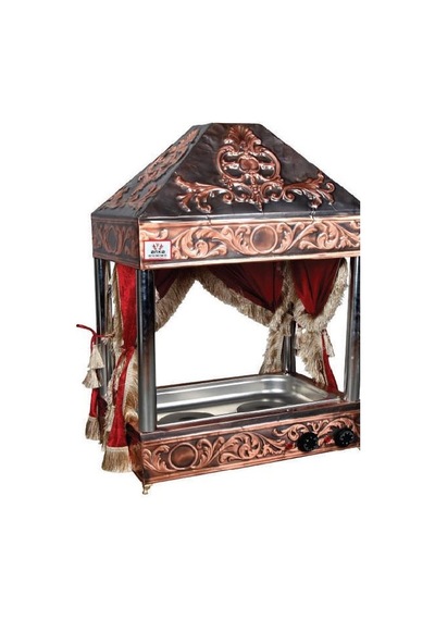 Anka Davlumbazlı Setüstü Kumda Kahve Makinası 66x34x60 Cm