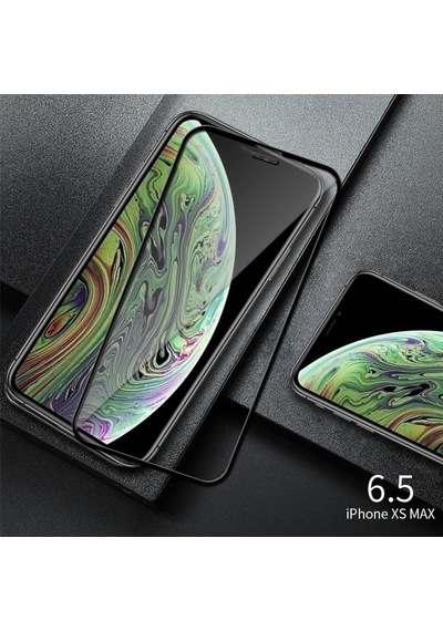 Apple Uyumlu   iPhone X Ekran Koruyucu 9D Tam Kaplayan Kavisli