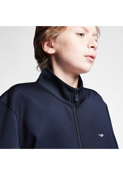 Lescon Lacivert Çocuk Fermuarlı Sweatshirt 25s-3249-25n