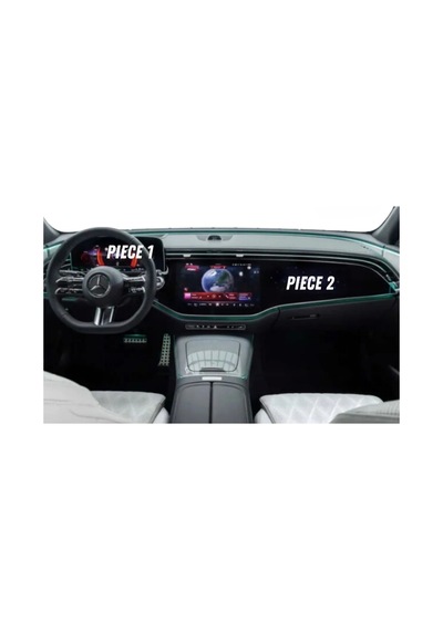 Mercedes E220 2024 Hayalet Gösterge Ve Multimedya Yolcu Ekran Uyumlu Nano Ekran Koruyucu