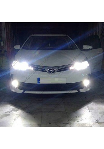 Fardoktoru Toyota Corolla Uyumlu Led Xenon Sis Fari Ampulü Photon Duo H11